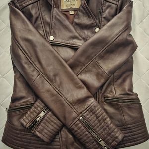 Wilson's leather-vintage jacket-women